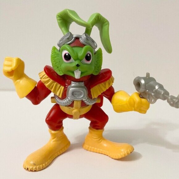 Vintage 1990 Bucky OHare Figure Bucky OHare and the Toad Wars 4.5 Inch - Picture 2 of 16
